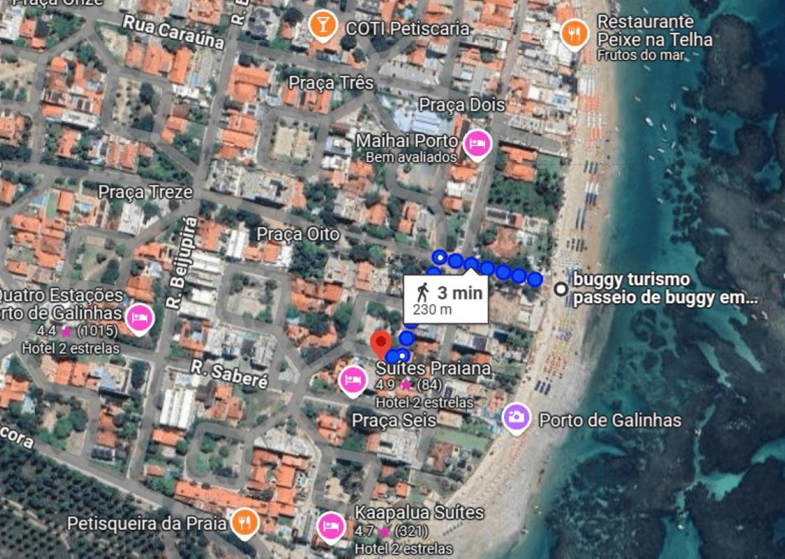 Lindo Studio A 200M Do Mar Centro Pôrto das Galinhas Exteriér fotografie